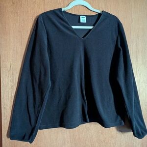 Old Navy Black Textured Top